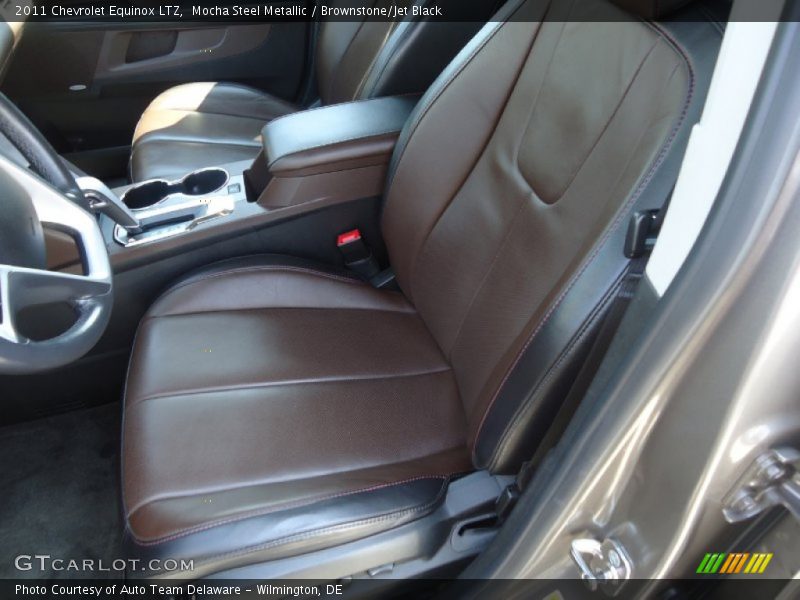 Mocha Steel Metallic / Brownstone/Jet Black 2011 Chevrolet Equinox LTZ