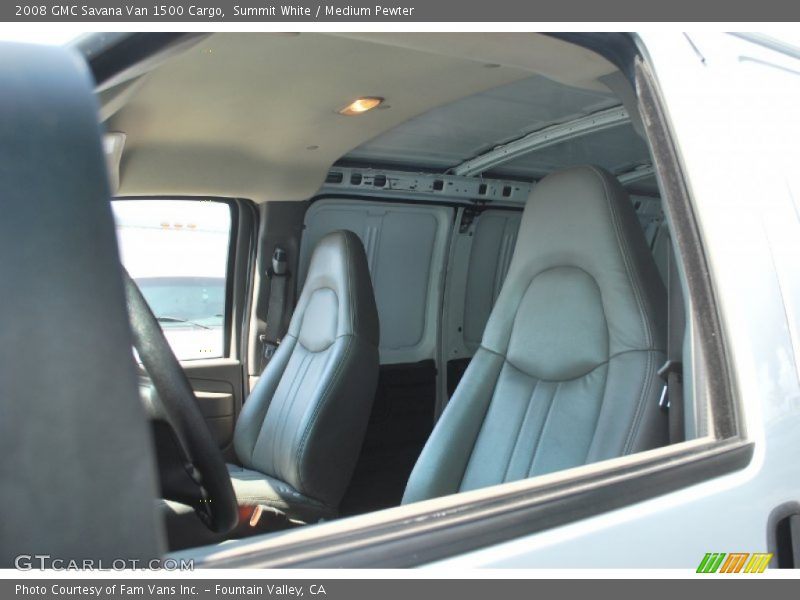 Summit White / Medium Pewter 2008 GMC Savana Van 1500 Cargo