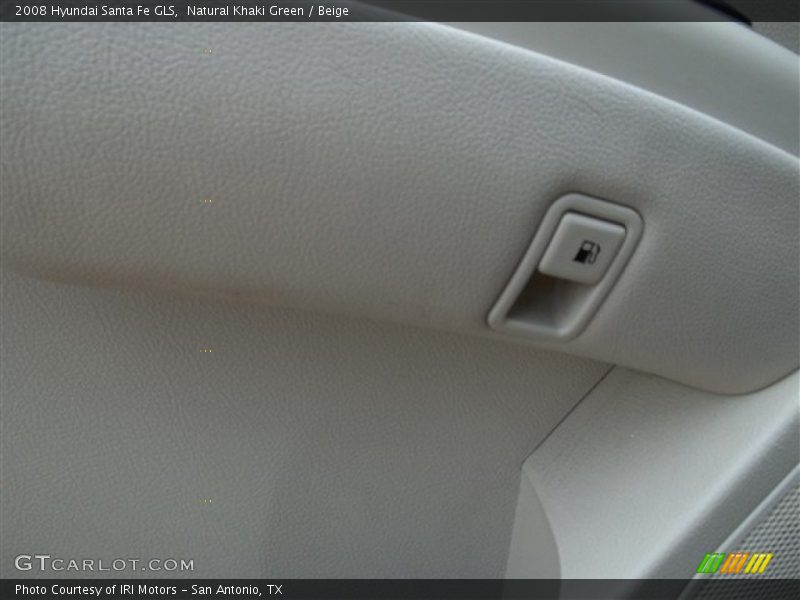 Natural Khaki Green / Beige 2008 Hyundai Santa Fe GLS
