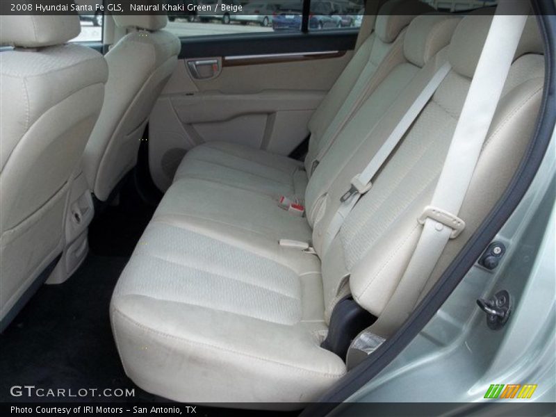 Natural Khaki Green / Beige 2008 Hyundai Santa Fe GLS
