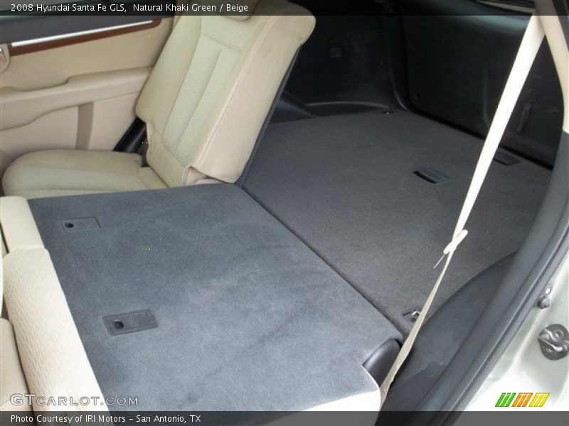 Natural Khaki Green / Beige 2008 Hyundai Santa Fe GLS