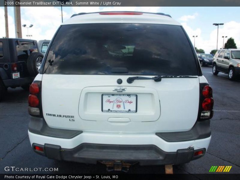 Summit White / Light Gray 2006 Chevrolet TrailBlazer EXT LS 4x4