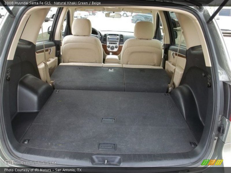 Natural Khaki Green / Beige 2008 Hyundai Santa Fe GLS