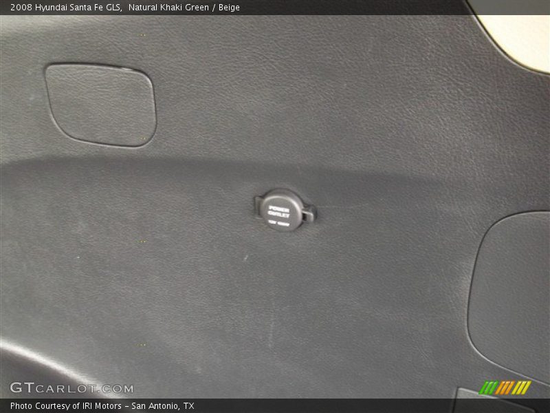 Natural Khaki Green / Beige 2008 Hyundai Santa Fe GLS