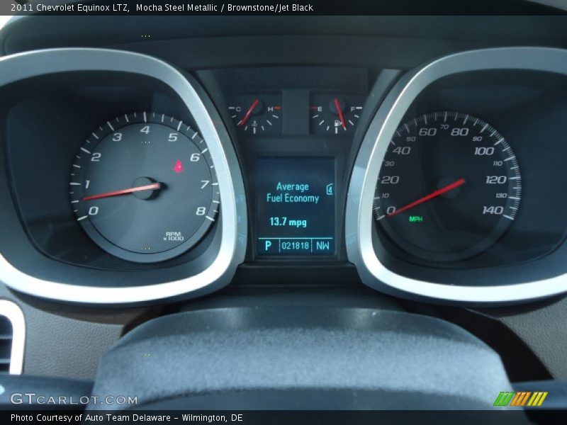 Mocha Steel Metallic / Brownstone/Jet Black 2011 Chevrolet Equinox LTZ