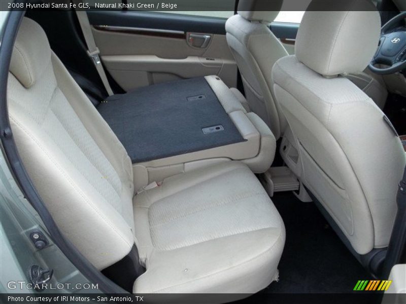 Natural Khaki Green / Beige 2008 Hyundai Santa Fe GLS