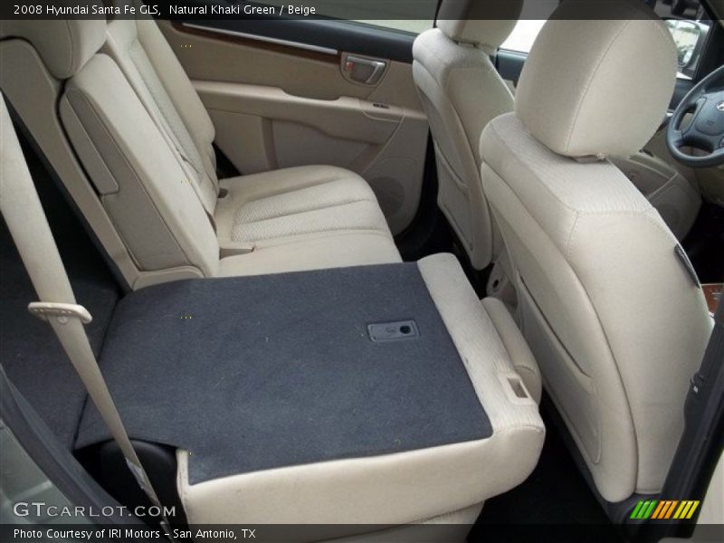 Natural Khaki Green / Beige 2008 Hyundai Santa Fe GLS
