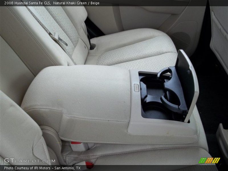 Natural Khaki Green / Beige 2008 Hyundai Santa Fe GLS