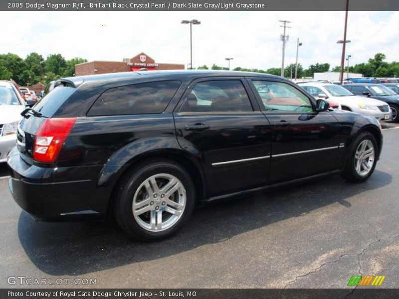 Brilliant Black Crystal Pearl / Dark Slate Gray/Light Graystone 2005 Dodge Magnum R/T