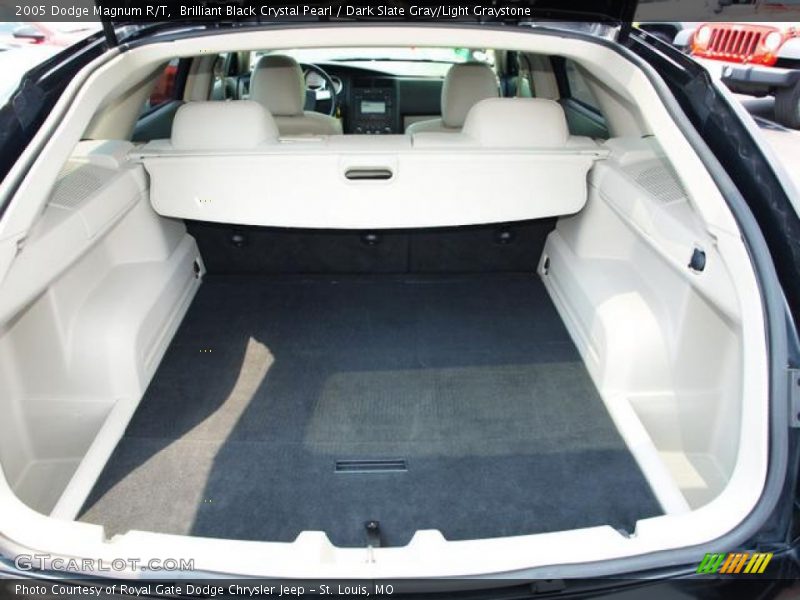 Brilliant Black Crystal Pearl / Dark Slate Gray/Light Graystone 2005 Dodge Magnum R/T