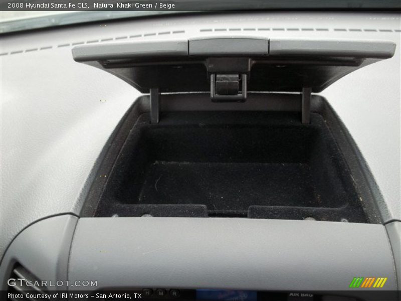 Natural Khaki Green / Beige 2008 Hyundai Santa Fe GLS