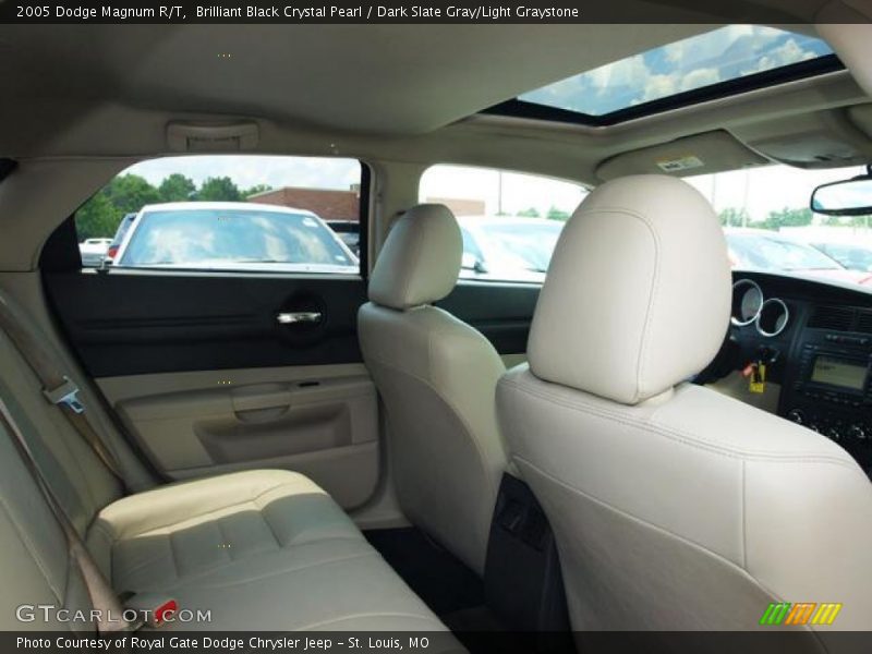 Brilliant Black Crystal Pearl / Dark Slate Gray/Light Graystone 2005 Dodge Magnum R/T