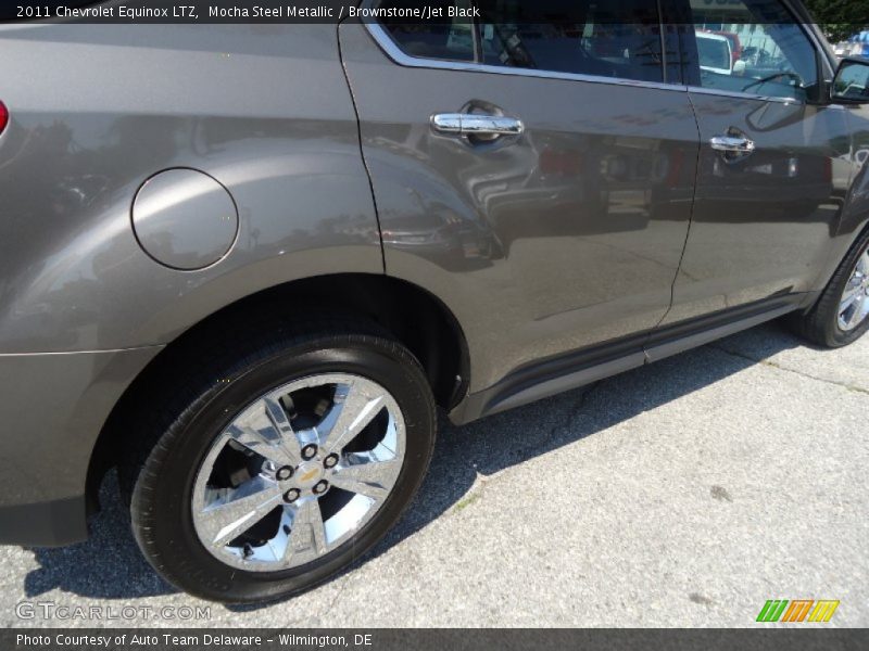 Mocha Steel Metallic / Brownstone/Jet Black 2011 Chevrolet Equinox LTZ