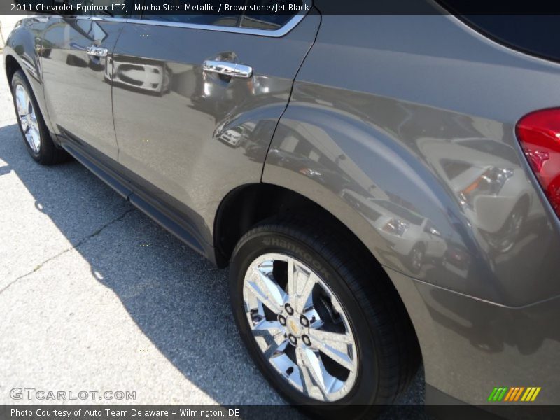Mocha Steel Metallic / Brownstone/Jet Black 2011 Chevrolet Equinox LTZ