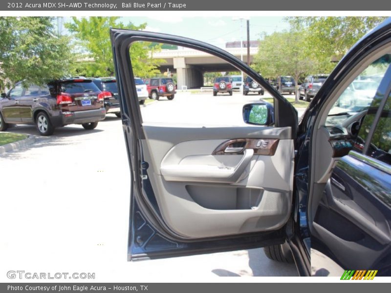 Bali Blue Pearl / Taupe 2012 Acura MDX SH-AWD Technology