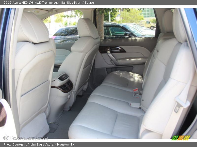 Bali Blue Pearl / Taupe 2012 Acura MDX SH-AWD Technology