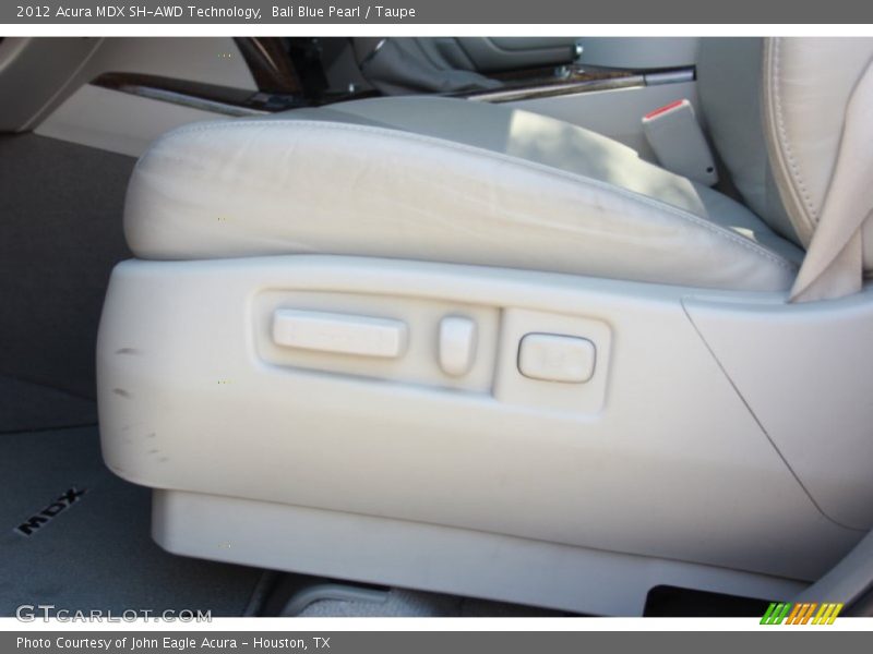 Bali Blue Pearl / Taupe 2012 Acura MDX SH-AWD Technology