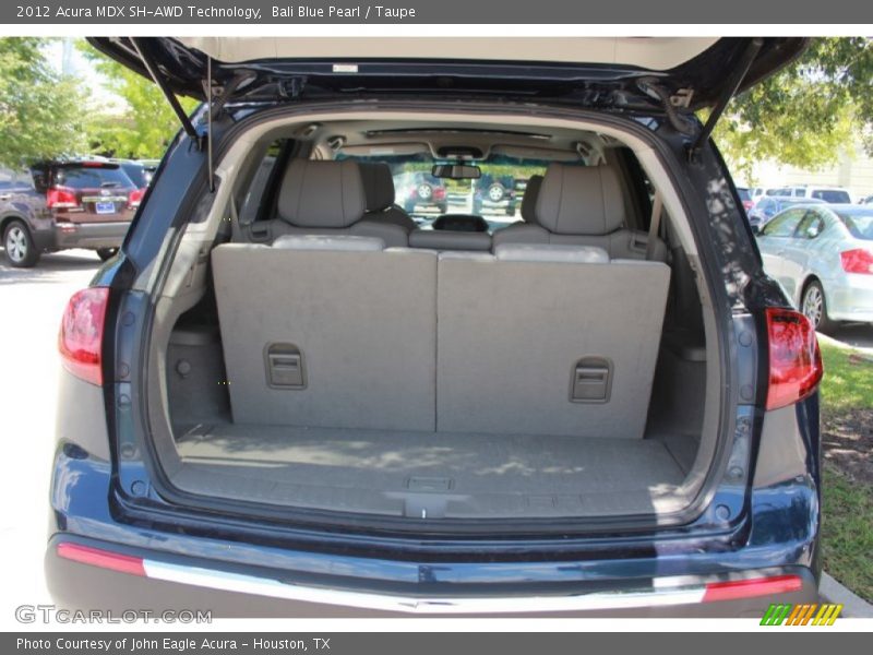 Bali Blue Pearl / Taupe 2012 Acura MDX SH-AWD Technology