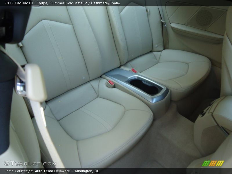 Summer Gold Metallic / Cashmere/Ebony 2013 Cadillac CTS Coupe