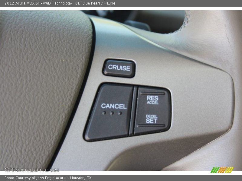 Bali Blue Pearl / Taupe 2012 Acura MDX SH-AWD Technology