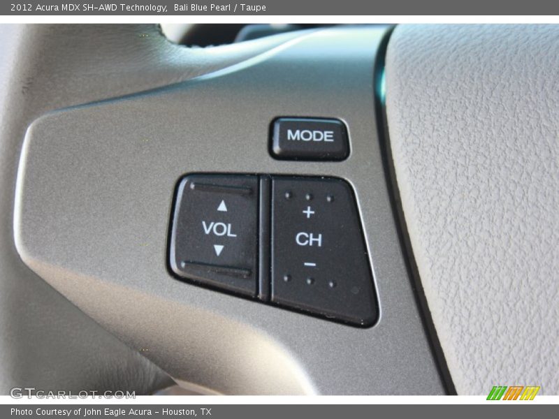 Bali Blue Pearl / Taupe 2012 Acura MDX SH-AWD Technology