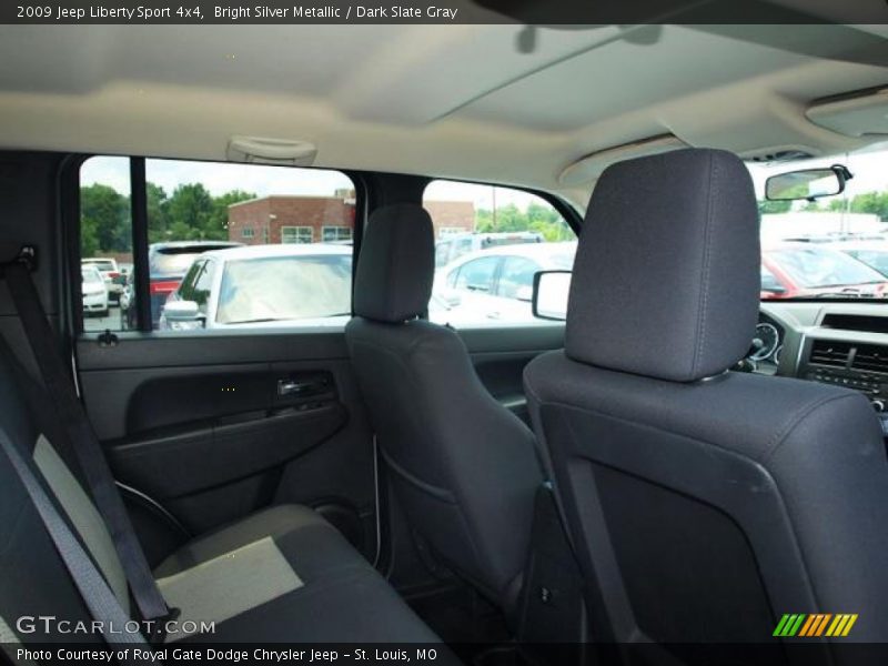 Bright Silver Metallic / Dark Slate Gray 2009 Jeep Liberty Sport 4x4