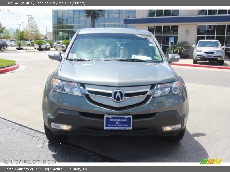 Sterling Gray Metallic / Ebony 2009 Acura MDX