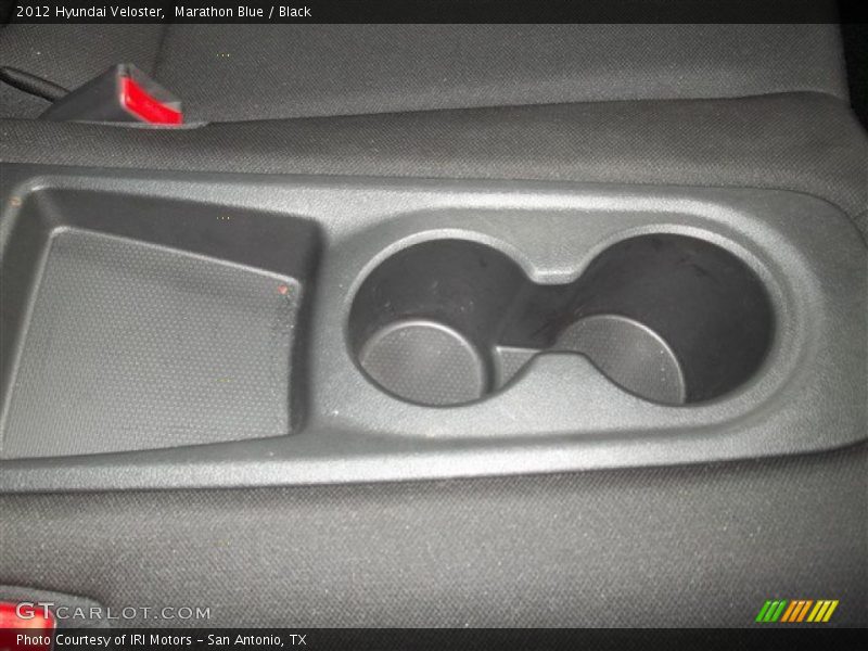 Marathon Blue / Black 2012 Hyundai Veloster