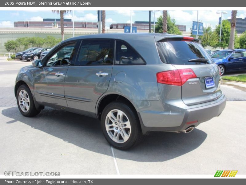 Sterling Gray Metallic / Ebony 2009 Acura MDX