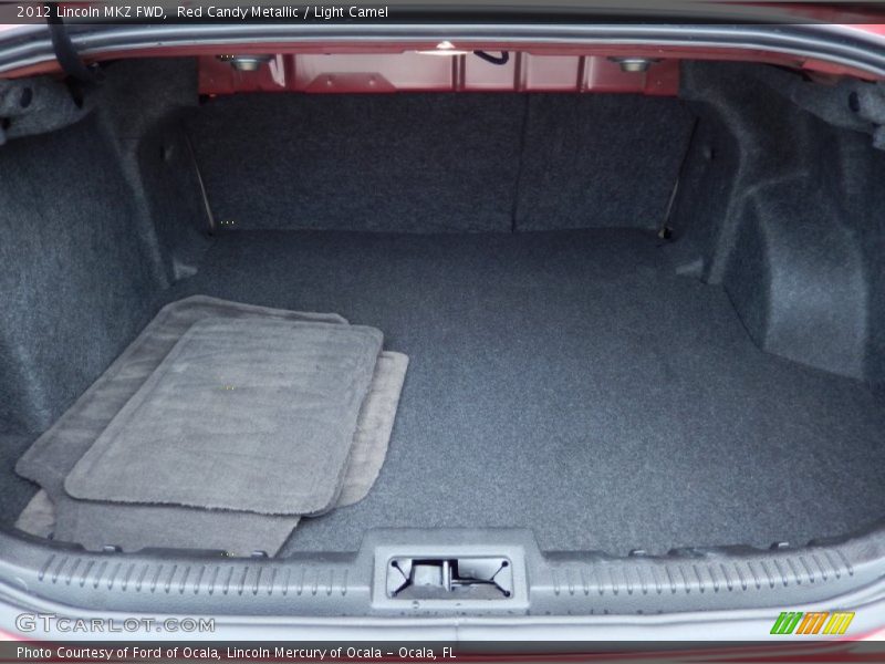 Red Candy Metallic / Light Camel 2012 Lincoln MKZ FWD