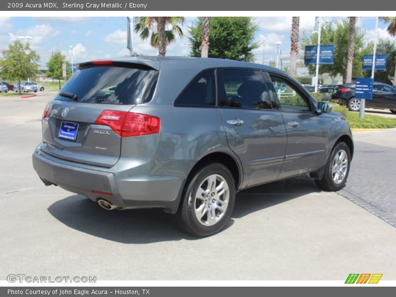 Sterling Gray Metallic / Ebony 2009 Acura MDX