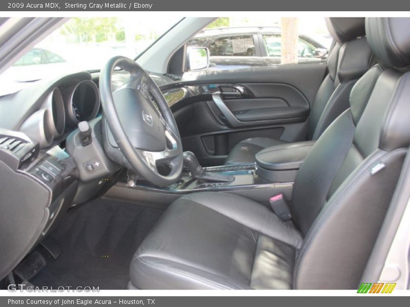 Sterling Gray Metallic / Ebony 2009 Acura MDX