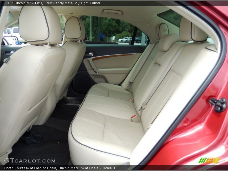 Red Candy Metallic / Light Camel 2012 Lincoln MKZ FWD