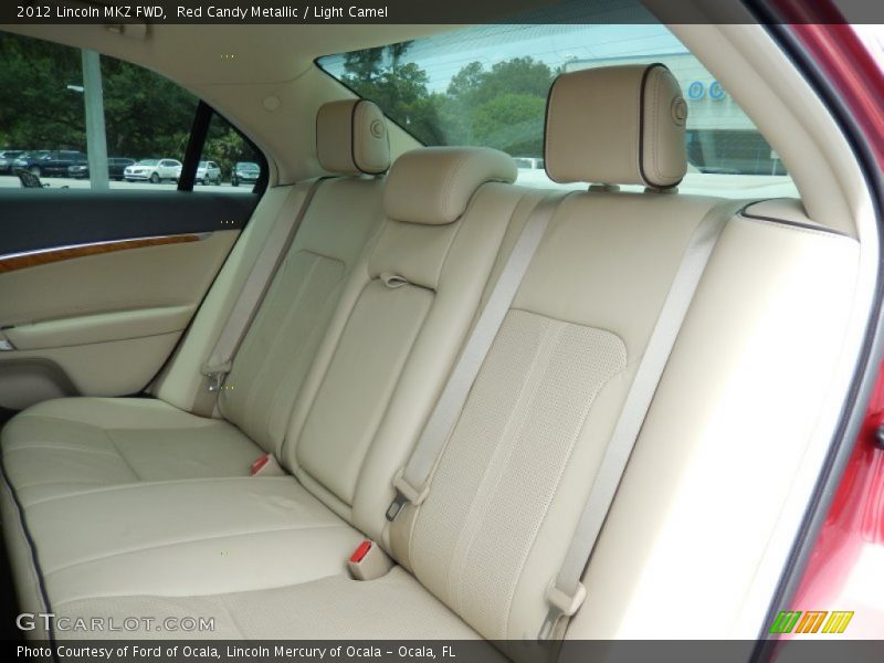 Red Candy Metallic / Light Camel 2012 Lincoln MKZ FWD