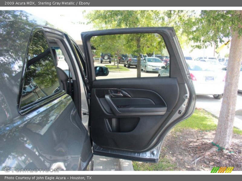 Sterling Gray Metallic / Ebony 2009 Acura MDX