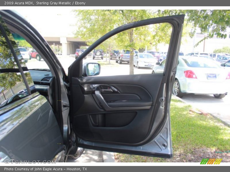 Sterling Gray Metallic / Ebony 2009 Acura MDX