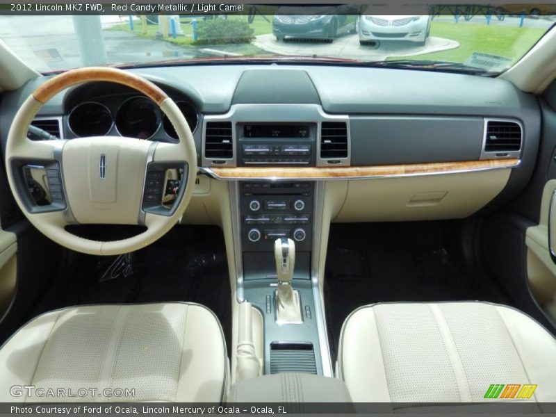 Red Candy Metallic / Light Camel 2012 Lincoln MKZ FWD