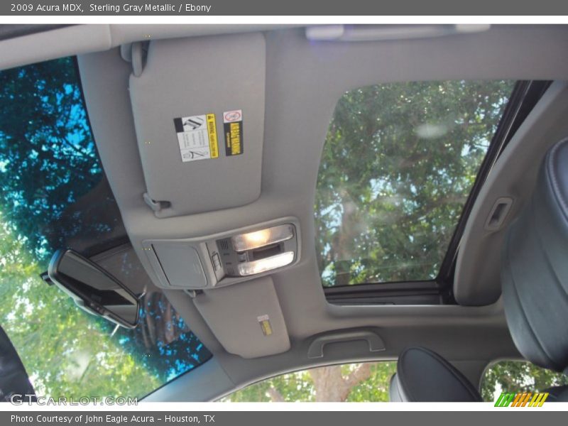 Sterling Gray Metallic / Ebony 2009 Acura MDX