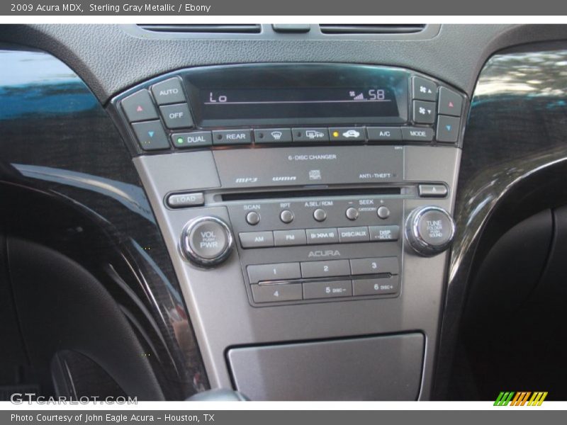 Sterling Gray Metallic / Ebony 2009 Acura MDX
