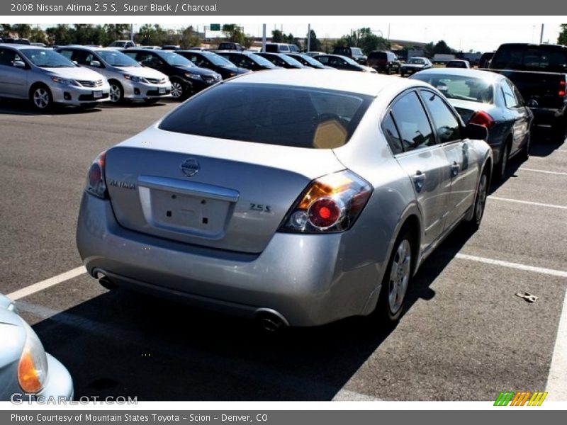 Super Black / Charcoal 2008 Nissan Altima 2.5 S