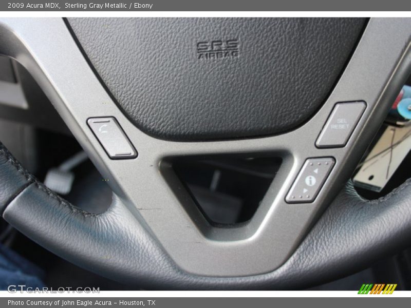 Sterling Gray Metallic / Ebony 2009 Acura MDX