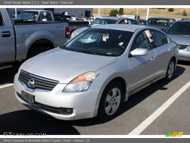 Super Black / Charcoal 2008 Nissan Altima 2.5 S