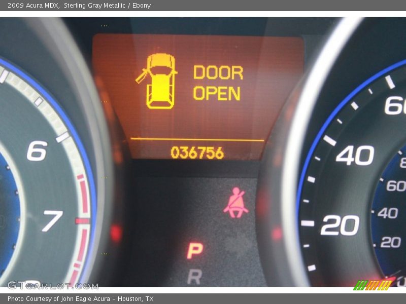 Sterling Gray Metallic / Ebony 2009 Acura MDX