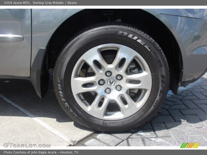 Sterling Gray Metallic / Ebony 2009 Acura MDX