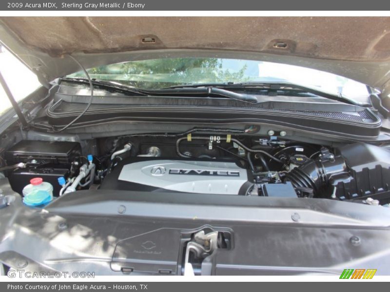 Sterling Gray Metallic / Ebony 2009 Acura MDX