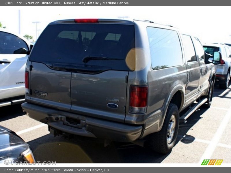 Mineral Grey Metallic / Medium Pebble 2005 Ford Excursion Limited 4X4