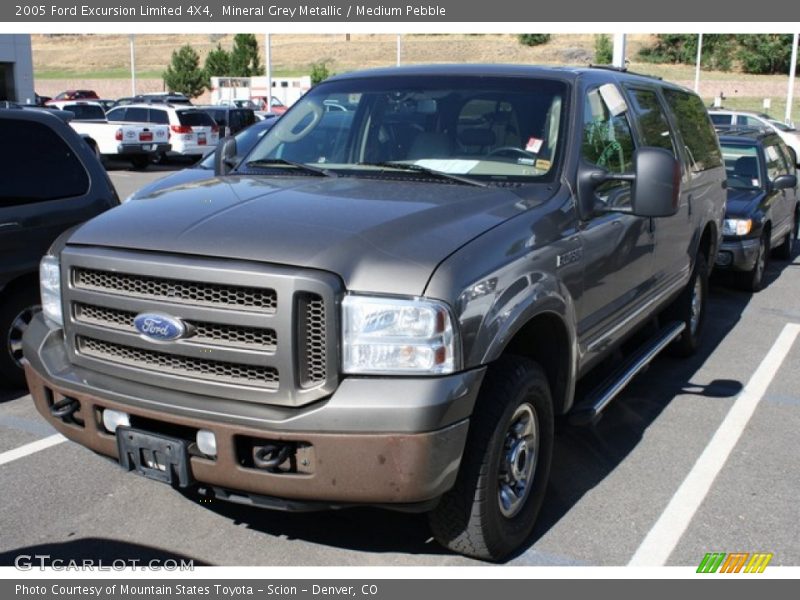 Mineral Grey Metallic / Medium Pebble 2005 Ford Excursion Limited 4X4