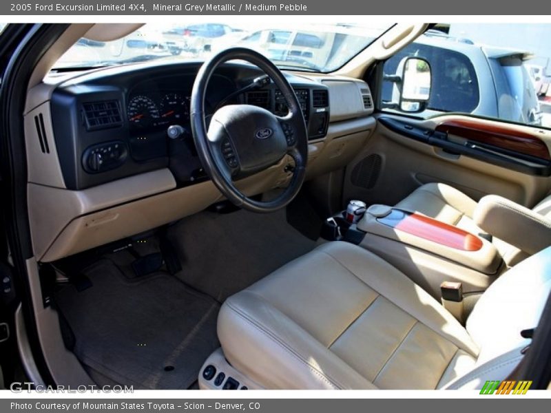 Mineral Grey Metallic / Medium Pebble 2005 Ford Excursion Limited 4X4