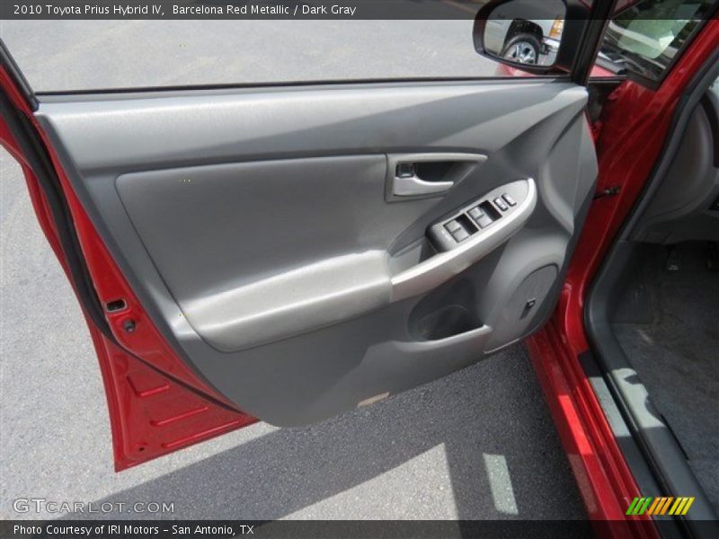 Barcelona Red Metallic / Dark Gray 2010 Toyota Prius Hybrid IV
