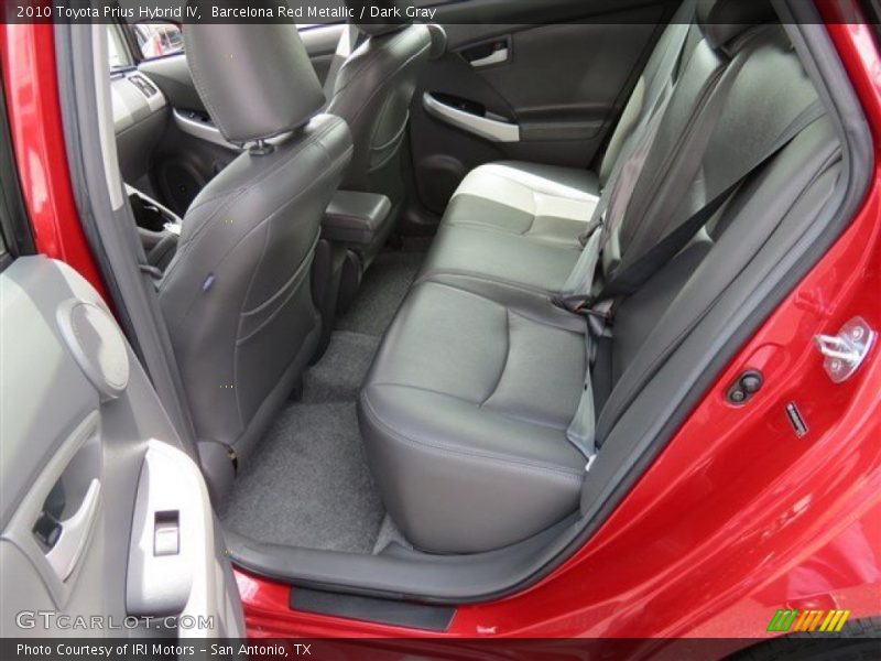 Barcelona Red Metallic / Dark Gray 2010 Toyota Prius Hybrid IV